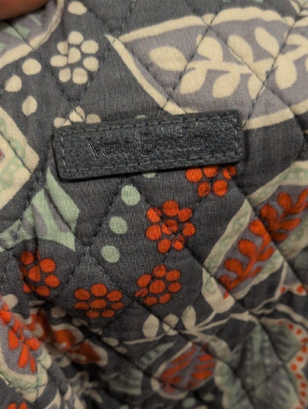 Vera Bradley Quilted Cotton Travel Bag in Nomadic Pattern - EUC - Picture 11 of 12